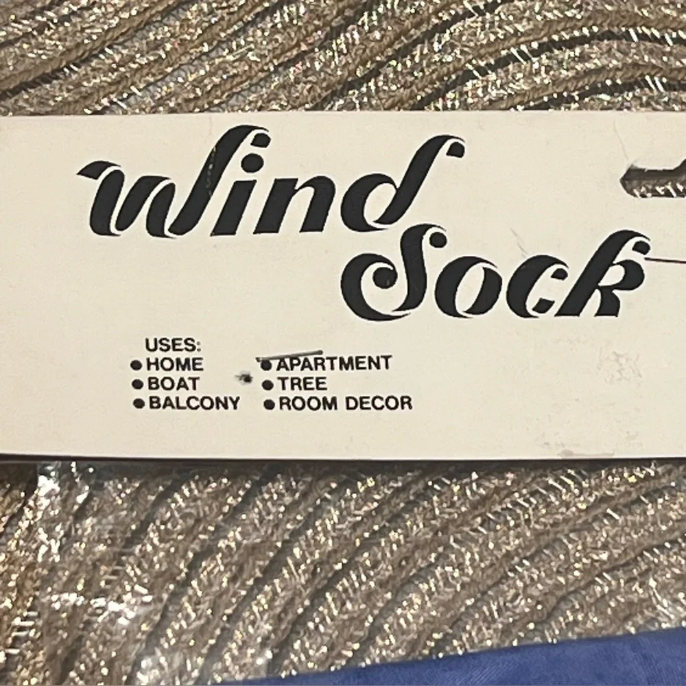 1991 Wind Sock Cutest Boy Girl Vintage Party Decoration  Baby Announcement Its A